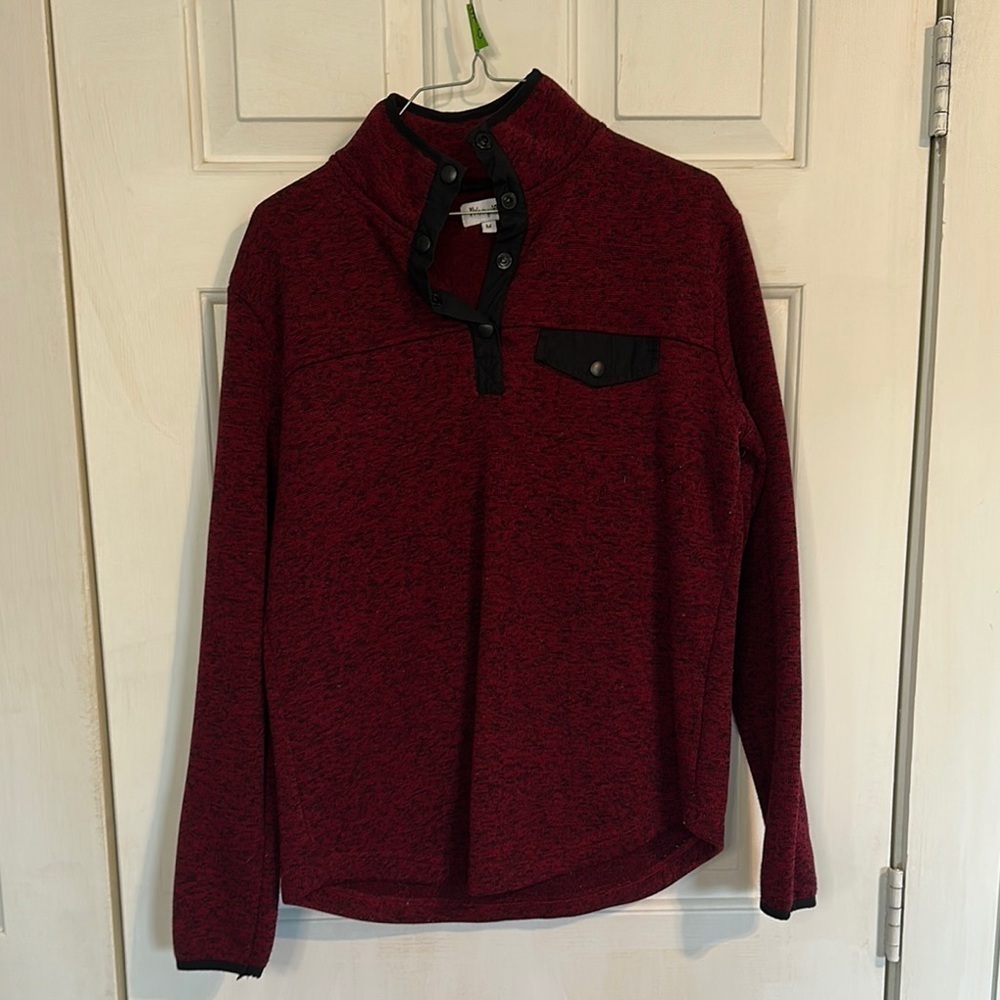 Prissy Jane Maroon pullover size medium women’s